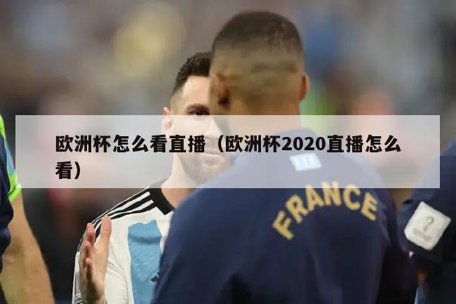 欧洲杯怎么看直播（欧洲杯2020直播怎么看）